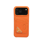 Prada Stylish Case with Card Holder For iPhone 13-18 Pro & Pro Max