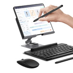 FlexiDesk Z Fold Wireless Keyboard, 360° Stand, Mouse, Pen Set