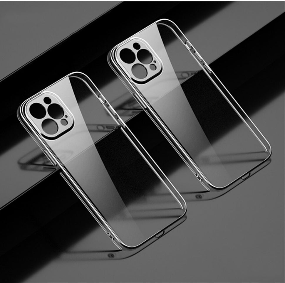 New generation transparent phone case for iPhone 12 All inclusive camera - theroxymob