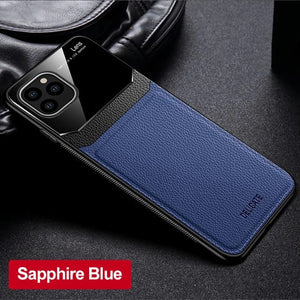 Ultra Thin Delicate Leather Phone Shockproof Cover For iPhone 12 series - theroxymob