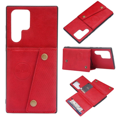 Card Holder Case for Samsung Galaxy S22 Series Leather Wallet Cover - theroxymob