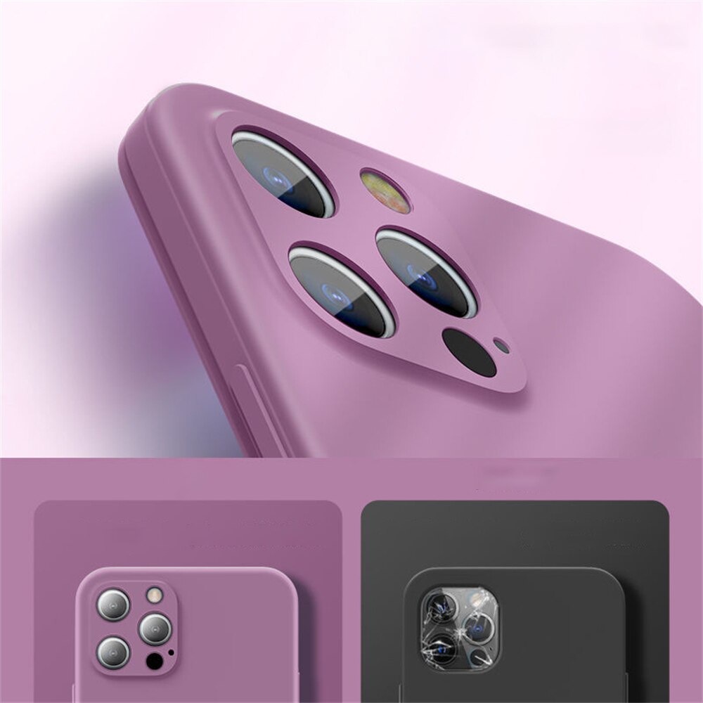Folding Bracket Liquid Silicone Phone Case For iPhone 14 series