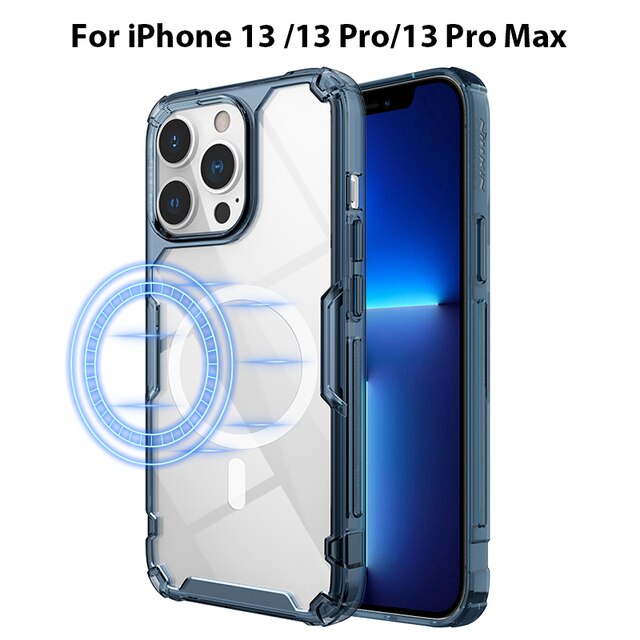 TPU Transparent Magnetic Case for iPhone 14 series - theroxymob