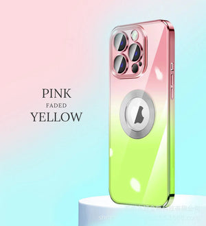 New Version 3.0 Clear Lens Faded Color With Camera Protector For iPhone 14 13 - theroxymob