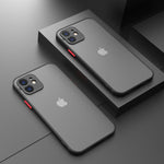 Luxury Shockproof Matte Silicone case For iPhone 14 13