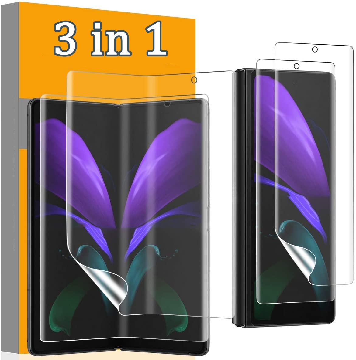 HIGH-END PROTECTIVE HD HYDROGEL FILM 3PCS - GALAXY Z FOLD 4