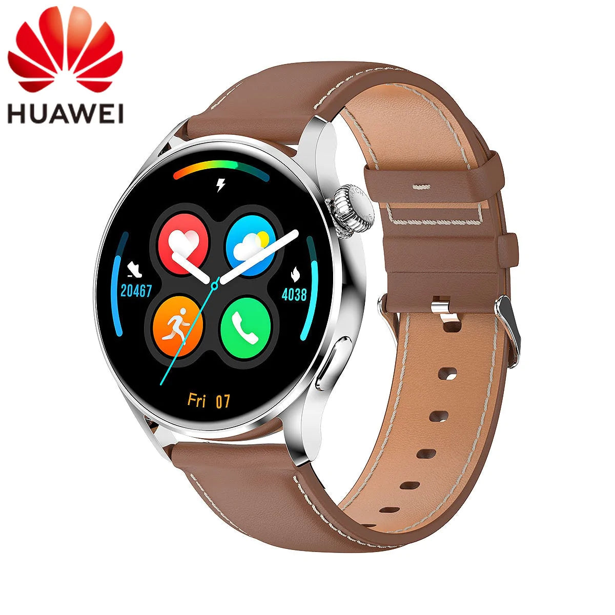 GT 3 Smart Huawei Watch NFC On Wrist Fashion Men Music Playback Smartwatch Tracker - theroxymob