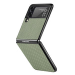 Luxury Carbon Fiber Slim Case for Samsung Galaxy Z Flip 4