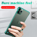 Transparent Ultra-thin Plating Frameless Cover for iPhone 1413 1 - theroxymob