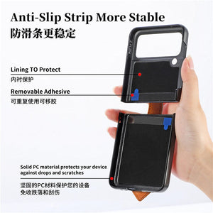 Shockproof Case for Samsung Z Flip4 5G 2022 Luxury Wristband Ring Holder Stand Back Panel Cover for Samsung Galaxy Z Flip 4 Etui