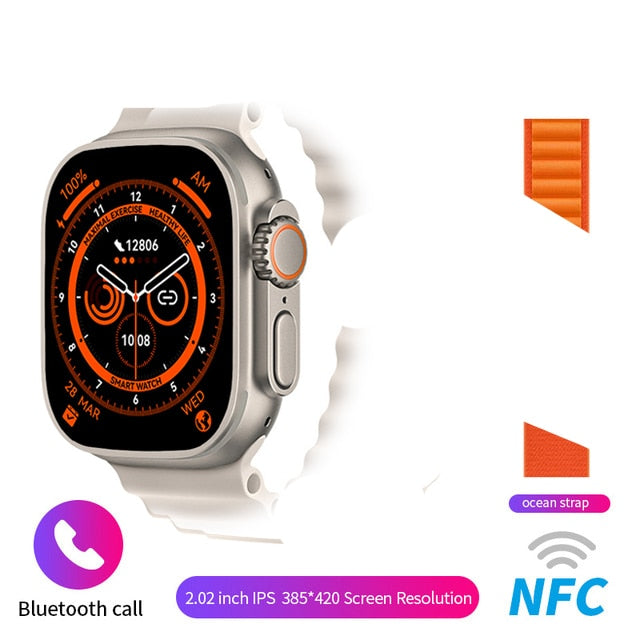 2022 Smart Watch Series Ultra Bluetooth Call  for Apple Watch+box