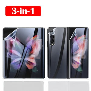 HIGH-END PROTECTIVE HD HYDROGEL FILM 3PCS - GALAXY Z FOLD 4