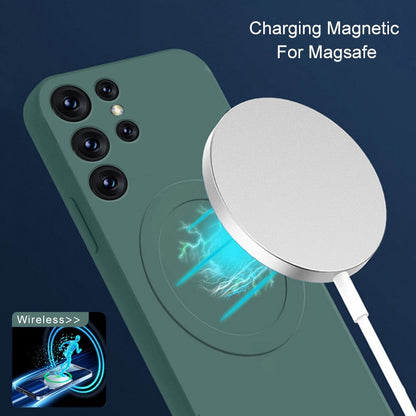 Magsafe Magnetic Wireless Charger Case For Samsung S24-S23 Series