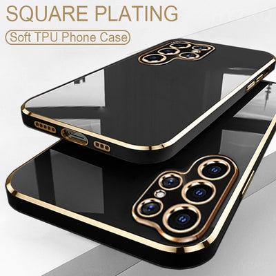 Plating Glossy Case For Samsung Galaxy S23/S22 Series - theroxymob