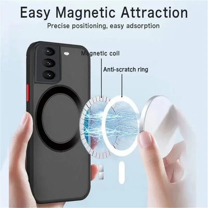 Magnet Matte Case For Samsung Galaxy S24-S23 Series