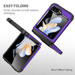 Anti-Fall Hard Cover Funda Case for Samsung Galaxy Z Flip 5 Flip5