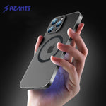 Ultra Thin Magnetic Matte Case for iPhone 14 13 12 series - theroxymob