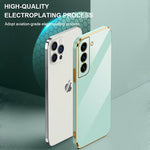 Plating Glossy Case For Samsung Galaxy S23/S22 Series - theroxymob