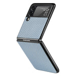 Luxury Carbon Fiber Slim Case for Samsung Galaxy Z Flip 4