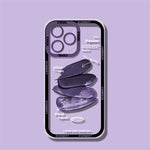 Purple Sunset Snow Mountain Phone Case For iPhone 14 13 - theroxymob