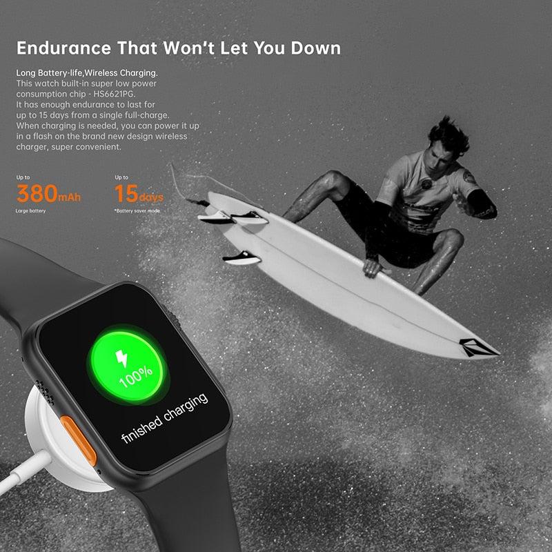2022 NEW Ultra Watch Men Smart Watch Series 8 NFC Door Access Smartwatch For Android Apple Phone