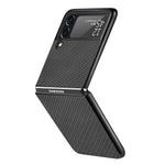 Luxury Carbon Fiber Slim Case for Samsung Galaxy Z Flip 4