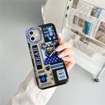 Trend Transparent Cartoon Graffiti For Iphone 14 13 - theroxymob