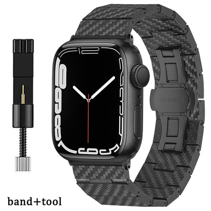 Carbon Fiber watch band for Apple Watch - theroxymob