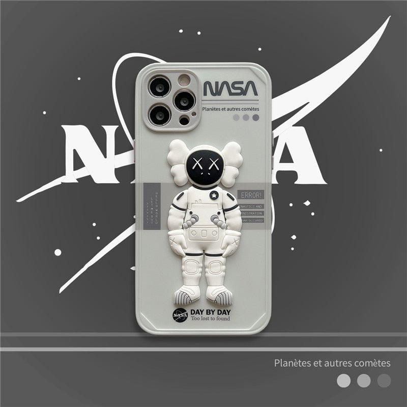 Sesame Street Astronaut Kaws for iPhone 14 13 - theroxymob