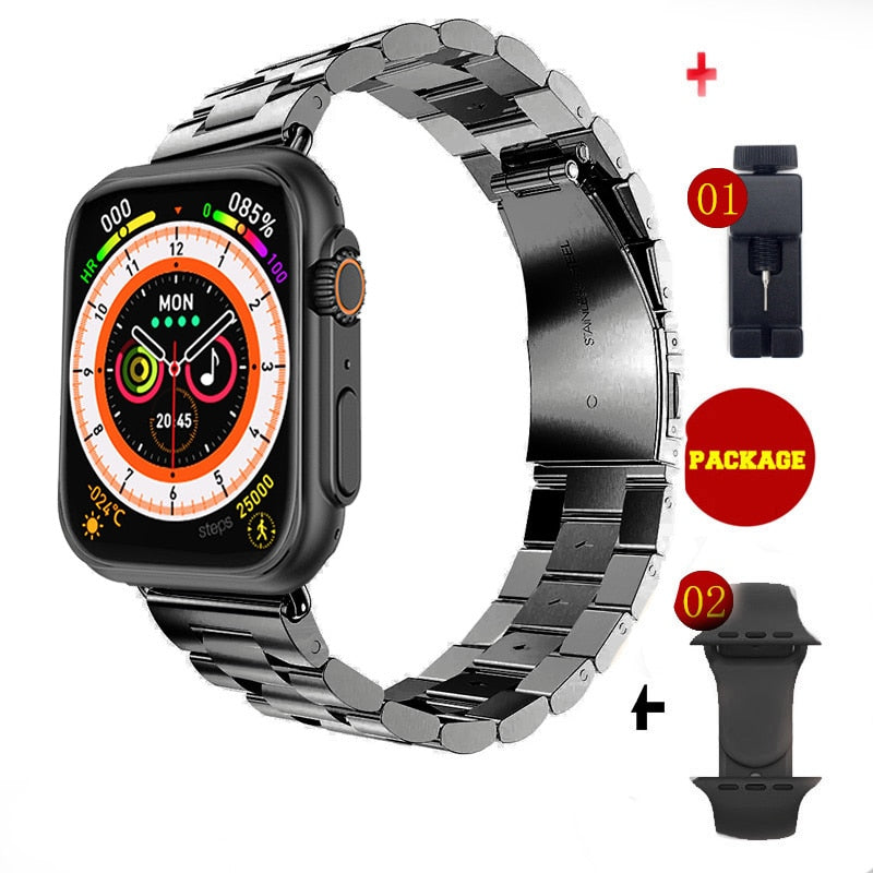 NEW Ultra Watch Men Smart Watch Series 8 NFC Door Access Smartwatch ...