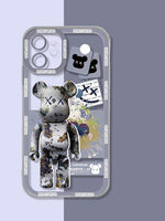 Trend Transparent Cartoon Graffiti For Iphone 14 13 - theroxymob