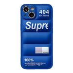 3D Puffer Fashion Supreme Case For IPhone 14 13 12