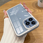 Transparent Shockproof Case Bumper Glass Camera Protection For iPhone 14 13 - theroxymob