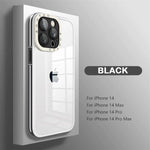 Transparent Shockproof Case Bumper Glass Camera Protection For iPhone 14 13 - theroxymob