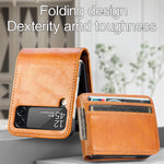 Card Holder Wallet Leather Case for Samsung Galaxy Z Flip 4