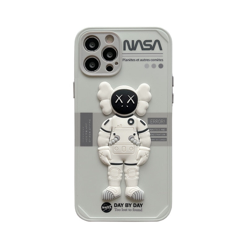 Sesame Street Astronaut Kaws for iPhone 14 13 - theroxymob