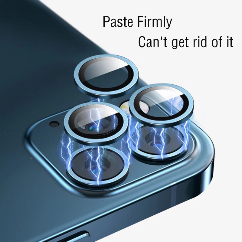 Titanium Alloy Camera Protector for IPhone 14 13 12 - theroxymob