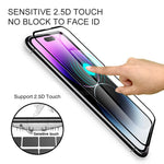 Full Tempered Glass 6in1 For iPhone 15-14 Screen Camera Protective Film