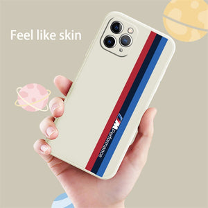 New For iphone 14 Case Soft Liquid Glass silicone protective Back Cover - theroxymob