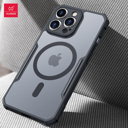 Magnetic Wireless Charging PC TPU Case for iPhone 14 series - theroxymob
