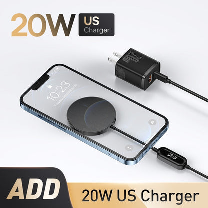 15W Magnetic Wireless Chargers For iPhone / Airpods Pro