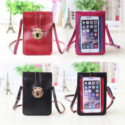 Touchable PU Leather Change Bag（✨50% off Mother's Day Promotion✨ Mobile Phone Bag） - theroxymob