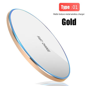 Fast Wireless Charger For Samsung Galaxy Charging Pad for iPhone - theroxymob