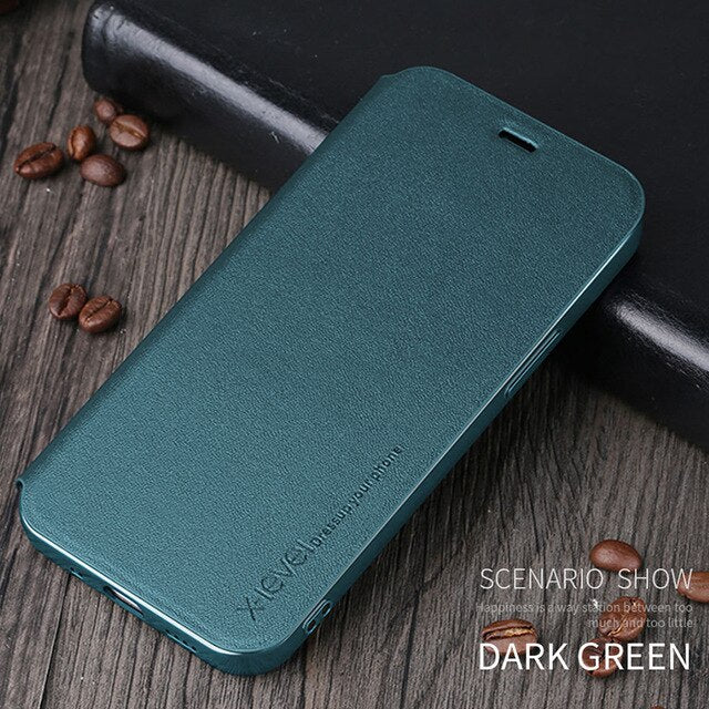 Leather Soft Protective Back Cover For iPhone 12 series - theroxymob