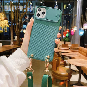 Slide Camera Protect Phone Case for iPhone 12 Serie