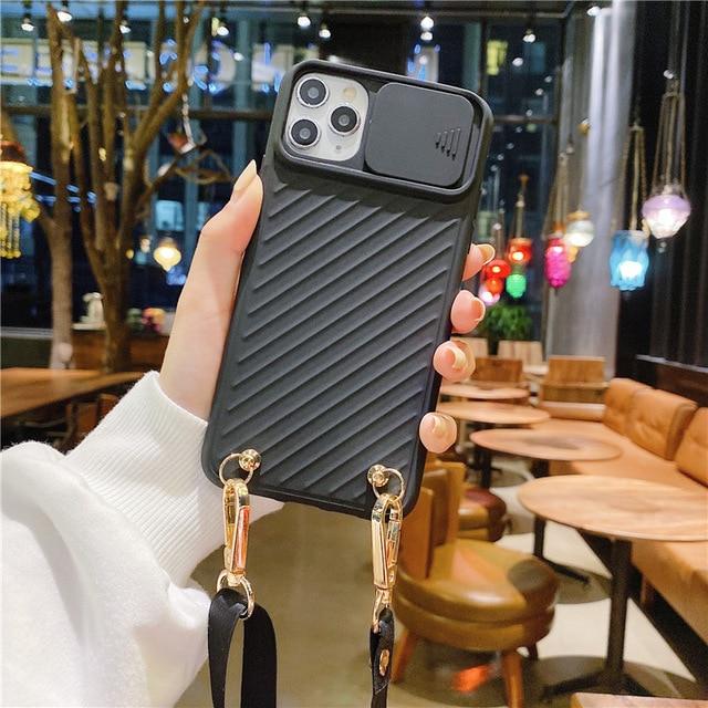 Slide Camera Protect Phone Case for iPhone 12 Serie