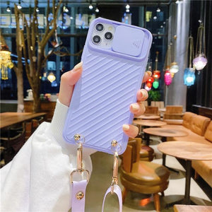 Slide Camera Protect Phone Case for iPhone 12 Serie