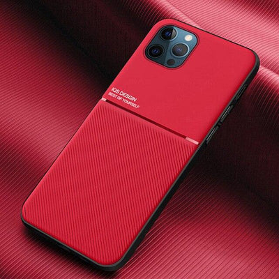 Luxury Soft Car Magnetic Matte Leather Cover For iPhone 13 Series - theroxymob