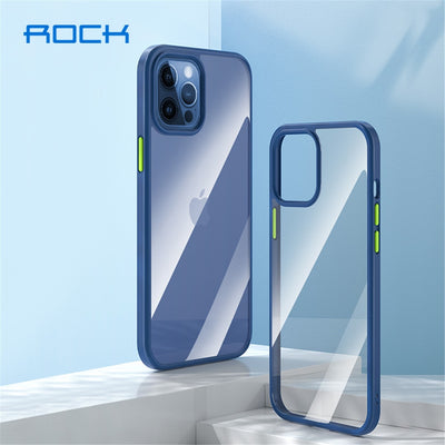 Transparent Bumper Case Cover Ultra Hybrid Hard Clear Back Panel Soft for iPhone 12 Series - theroxymob