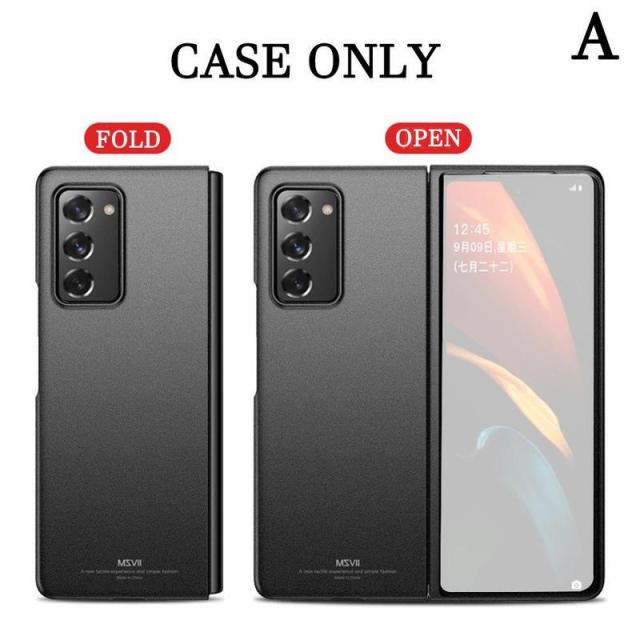 FOR SAMSUNG GALAXY Z FOLD 2 ULTRA-THIN SCREEN WITH PHONE FOLDING FROSTED AND PHONE CASE COVER - theroxymob